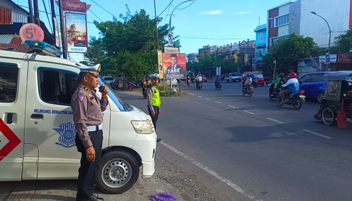 Himbauan Keliling, Cara Sat Lantas Polres Gowa Minimalisir Laka Lantas
