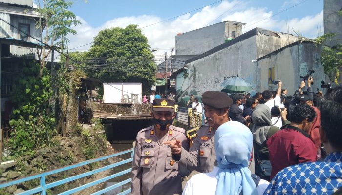 Personil gabungan Polres dan Polsek Somba Opu Amankan Kunjungan Kerja Mentri Agraria dan tata ruang.