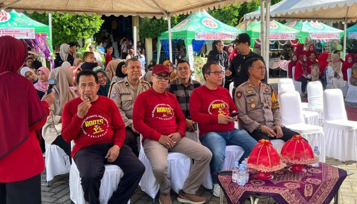 Sampaikan Pesan Kamtibmas Kepada Pelajar Ini yang dilakukan Kapolsek Somba Opu