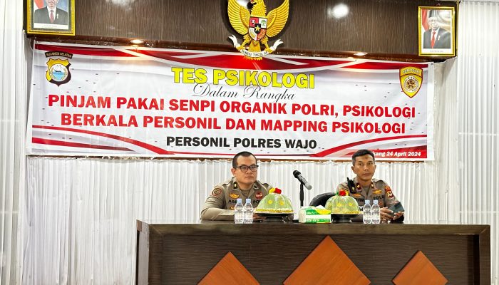 Bagian Psikologi Biro SDM Polda Sulsel Gelar Pemeriksaan Psikologi bagi personil Polri diwilayah hukum Polda Sulsel