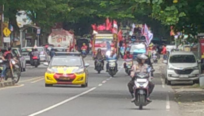 Peringatan Hari Buruh di Maros Berlangsung Kondusif, Kapolres Beri Apresiasi