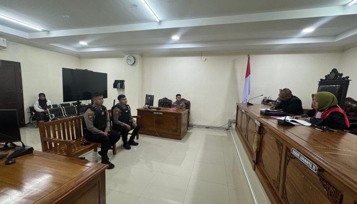 Wakapolres Gowa Pimpin Upacara Korps Raport Kenaikan Pangkat Perwira Pengabdian