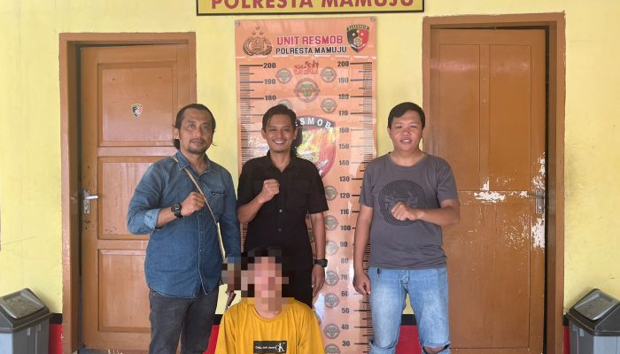 Tim Resmob Polresta Mamuju Ringkus Pelaku Penikaman Ditempat Persembunyiannya