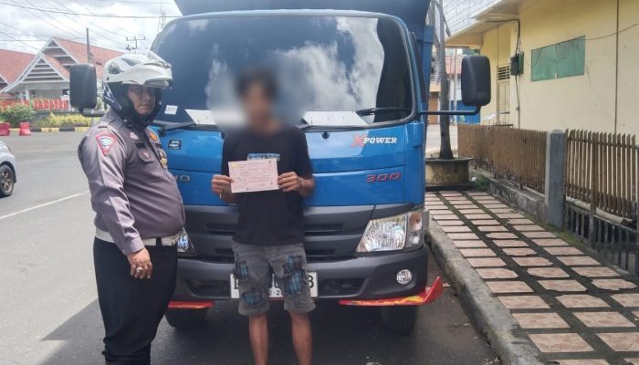 Satlantas Polres Bone Tindak Sejumlah Pelanggar Lalu Lintas