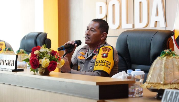 Via Daring, Polda Sulbar Ikuti Forum Belajar Bersama Dr. (HC) Ignasius Jonan