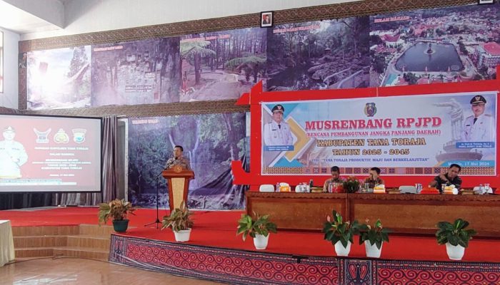 Empat Belas Point Rekomendasi Penting Paparan Kapolres Tana Toraja Dukung Musrembang RPJPD