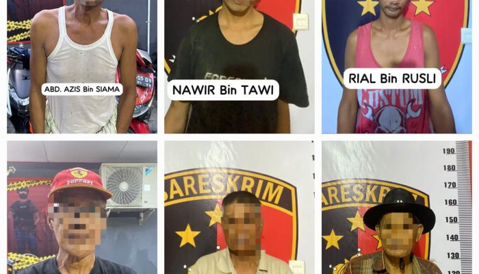 Kasat Reskrim Polres Sidrap Pimpin Pengungkapan Judi Sabung Ayam, 6 Pelaku Diamankan