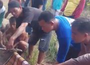 Berhati Mulia, Selain Berikan Logistik Kapolres Palopo, Ikut Tandu Ibu yang Akan Melahirkan