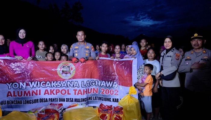 Kapolres Palopo Kembali Salurkan Bantuan Korban Bencana Alam di Kecamatan Latimojong