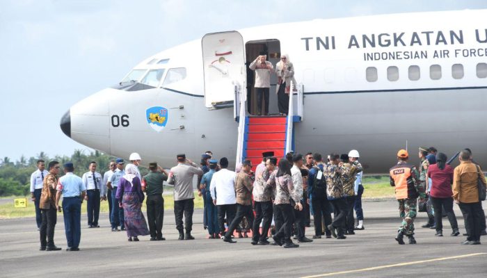 Bertolak dari Sulbar ke Jakarta, Kapolda Bersama Forkopimda Antar Keberangkatan Wakil Presiden RI