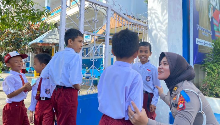 Ditlantas Polda Sulbar Terus Tanamkan Budaya Tertib Berlalu Lintas Sejak Dini