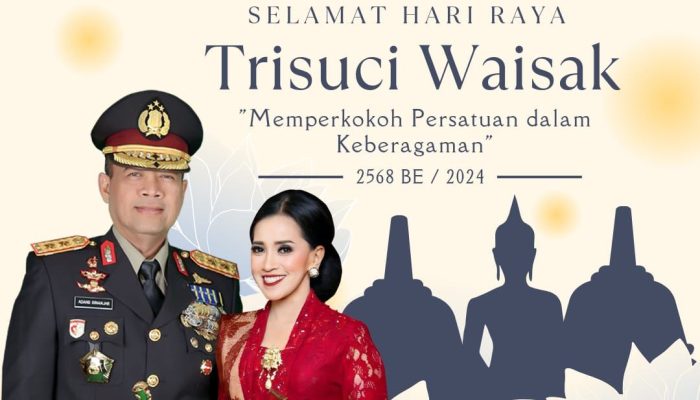 Hari Waisak 2024, Kapolda Sulbar Harap Moment ini Lebih Memperkokoh Persatuan dalam Keberagamaan