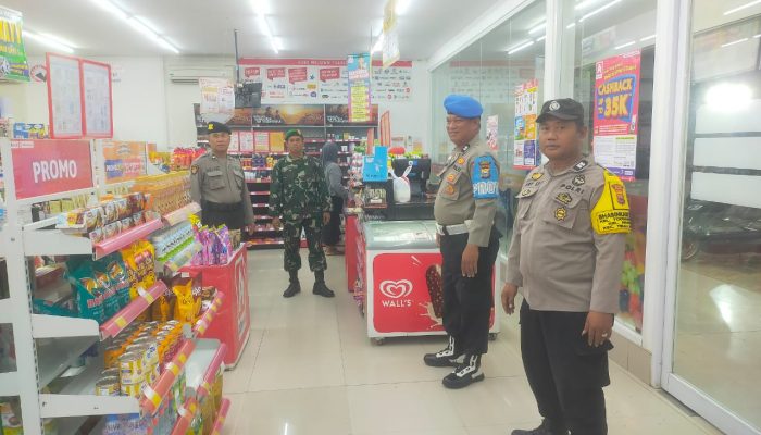 Sinergitas TNI-Polri di Sidrap, Patroli Blue Light Tingkatkan Keamanan Masyarakat