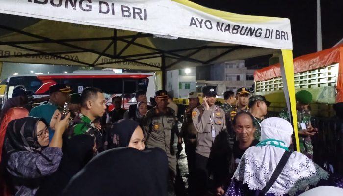 Kapolres Soppeng Turunkan 80 Personil Amankan Pemberangkatan Jamaah Haji