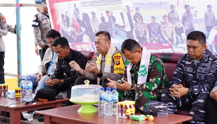 Polda Sulbar Gelar Bakti Kesehatan di Pulau Ambo, Sambut Hari Bhayangkara ke-78