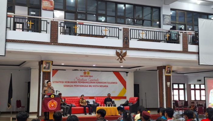Beri Materi Dalam LKK PMKRI, AKBP Malpa Memaparkan Sejumlah Strategi Mengolah Organisasi