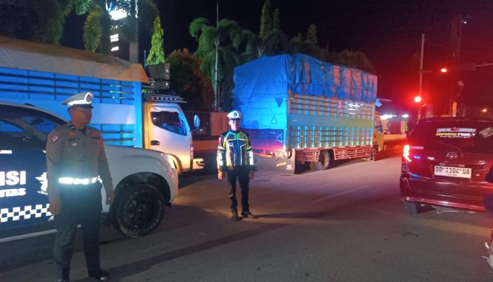 Ditlantas Polda Sulbar Maksimalkan Patroli Blue Light Jaga Situasi Kamtibmas Tetap Kondusif