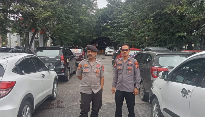 Polsek Maritengngae Sukses Amankan Pelantikan PPS Pilkada Sidrap