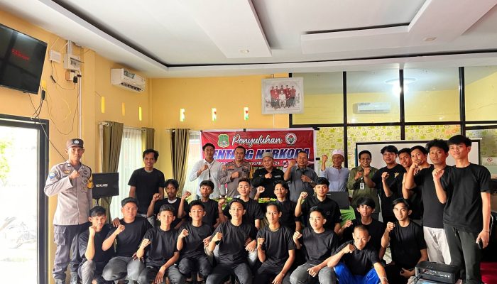 Upaya Wujudkan P4GN IPDA Azriel Pimpin Penyuluhan Bahaya Narkoba Di Teteaji