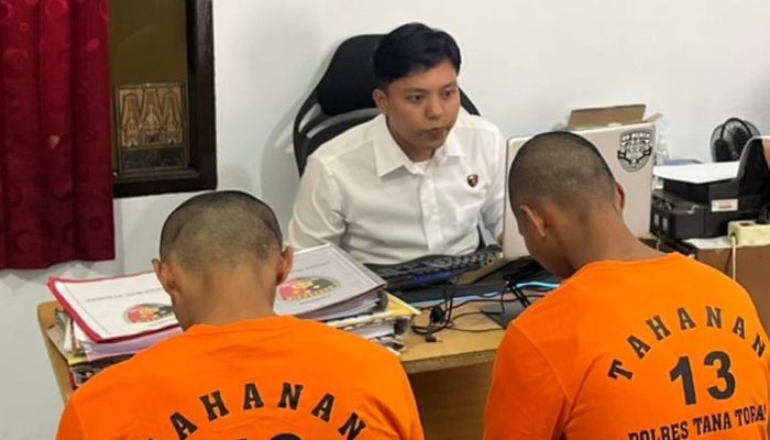 Sigap Personil Sat Reskrim Polres Tana Toraja Amankan Pelaku Pengeroyokan