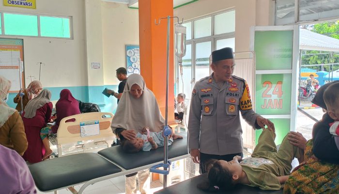 Puluhan Anak di Pamboang Mengalami Gejala Keracunan Makanan, Polsek Pamboang Sigap Datangi TKP