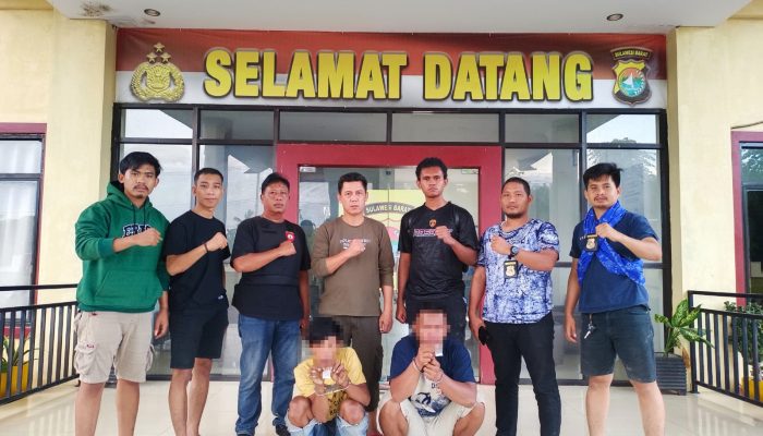 Nyabu di Rumah, Dua Pemuda Diciduk Tim Satuan Narkoba Polres Mateng