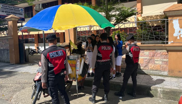 Polres Tana Toraja Sambangi Sekolah Kampanyekan Untuk Stop Konvoi Kelulusan