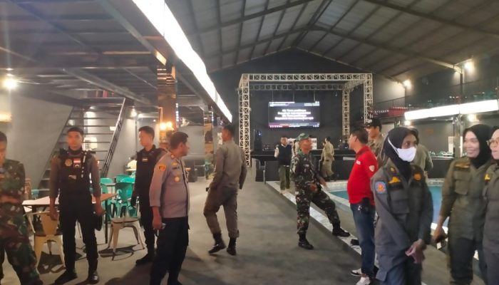 Patroli Gabungan TNI – Polri dan Satpol PP Razia Miras di Wilayah Kabupaten Pinrang