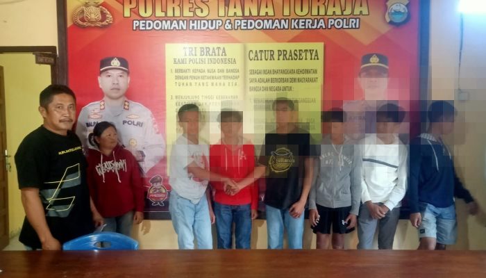 Kapolres Tana Toraja Gerak Cepat Turunkan Personil Gagalkan Tawuran Antar Kelompok