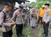 Polri Peduli, AKBP Yusuf Usman Kembali Beri Bantuan Kepada Warga Kurang Mampu