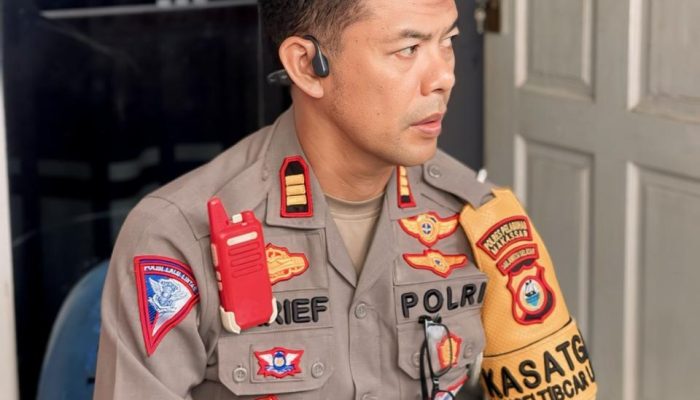 Sukses Tertibkan Parkir Liar di Jalan Nusantara, Sat Lantas Polres Pelabuhan Makassar dapat Jempol dari Warga