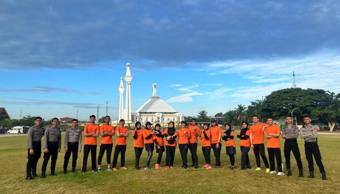 Personel Polres Gowa dan Bhayangkari Cabang Gowa Siap Ramaikan Kemala Run 2024