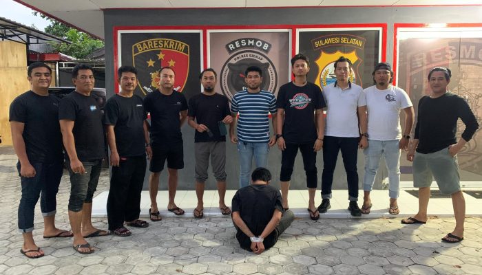 Unit Resmob Sat Reskrim Polres Sidrap bersama Polsek Dua Pitue Tangkap Pelaku Curanmor dan Handphone