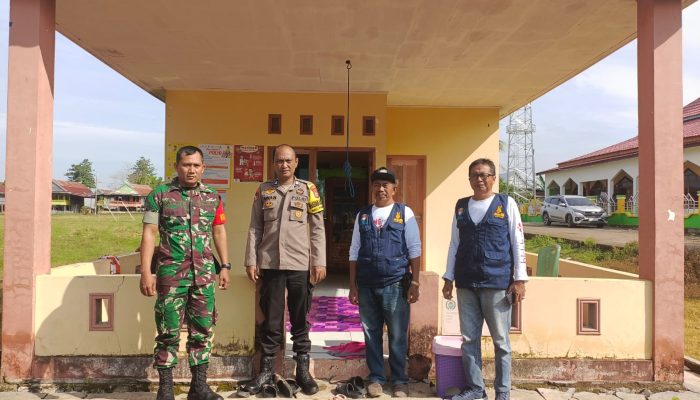 Bhabinkamtibmas Polsek Pammana, Pendampingan dan Pengamanan Program Gerakan intervensi serentak pencegahan Stungting di Posyandu