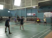 Hut Bhayangkara Ke 78, Polres Klungkung Gelar Pertandingan Bulu Tangkis Antar Satfung