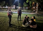 Sasar Obyek Vital, Satuan Samapta Polres Klungkung Rutin Laksanakan Patroli Malam
