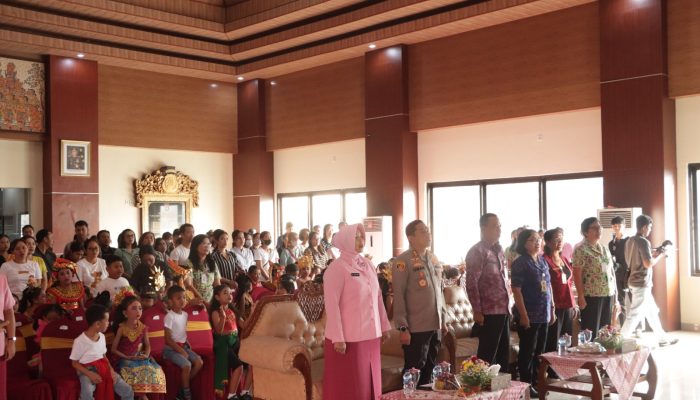 Kapolres Klungkung Hadiri Pelepasan dan Pensi TK Kemala Bhayangkari 5 Klungkung
