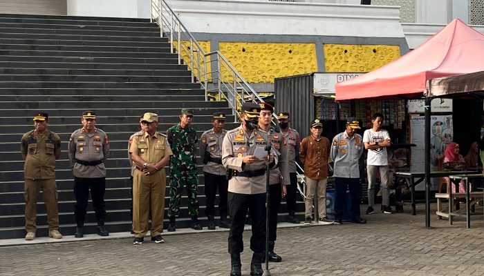 Kapolres Soppeng Turunkan Ratusan Personil Amankan Malam Takbiran