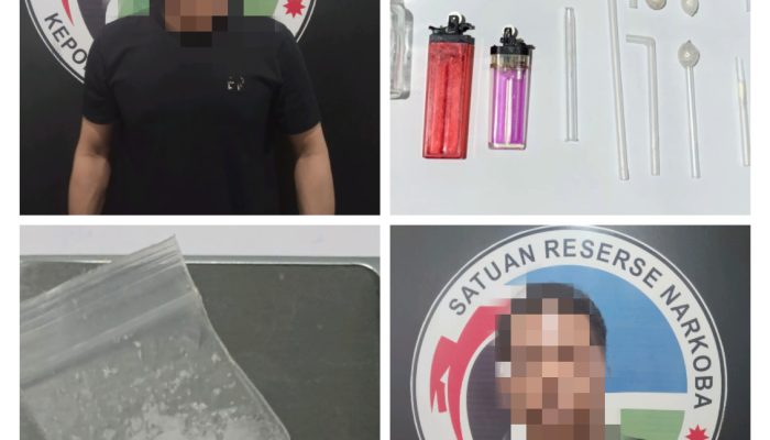 2 Pelaku Penyalahgunaan Narkotika Jenis Sabu Berhasil di OTT, Sat Res Nakoba Polres Bone