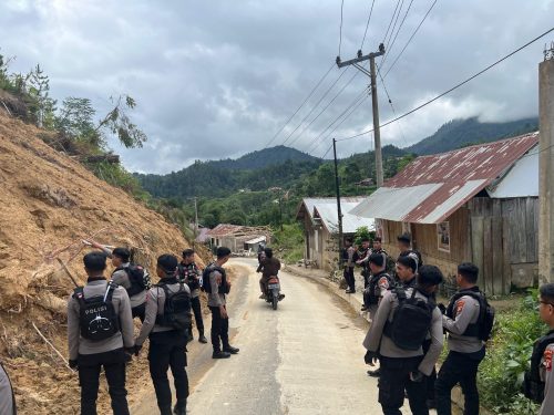 Polda Sulbar Gencarkan Patroli Penanganan Bencana Alam