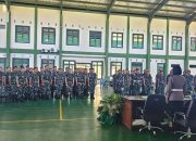 Kasat Lantas Polres Gowa Kunjungi Kantor Divif 3 Kostrad, ini Tujuannya
