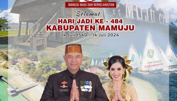 Kapolda Sulbar : Selamat Hari Jadi Mamuju, Semoga Lebih Baik dan Semakin Keren