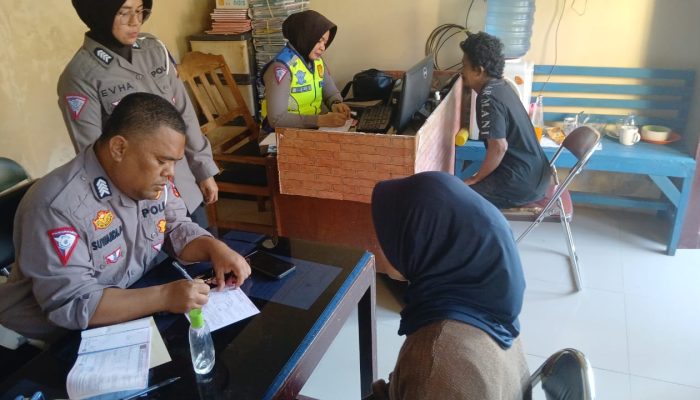Operasi “Hunting System” Sat Lantas Sidrap: Puluhan Kendaraan Dikandangkan