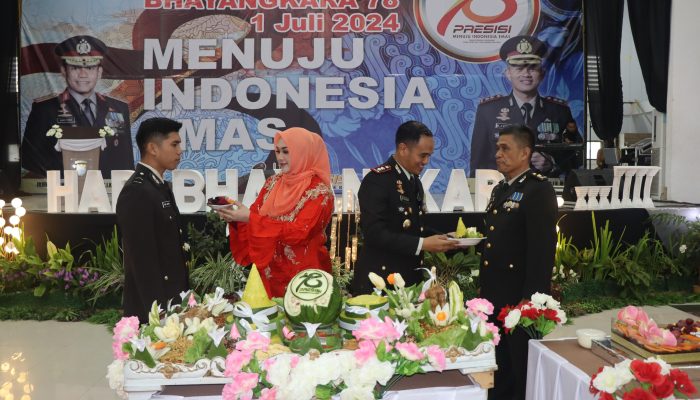 Polres Soppeng Gelar Syukuran HUT Bhayangkara Ke 78 Tahun