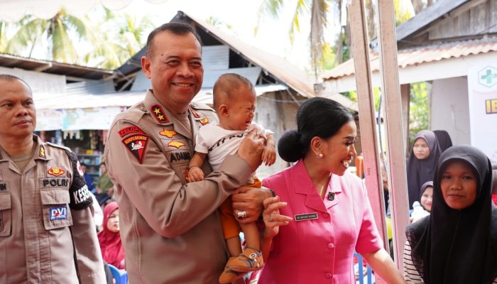 Lewat Kampung Binaan, Polda Sulbar Masifkan Penanggulangan Stunting Terintegrasi