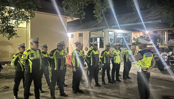 Razia Penertiban Kendaraan di Kab Majene, 19 Pengendara Ditilang