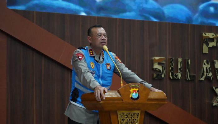 690 Casis Polda Sulbar Ikuti Sidang Kelulusan, Suasana Diwarnai Harap dan Cemas