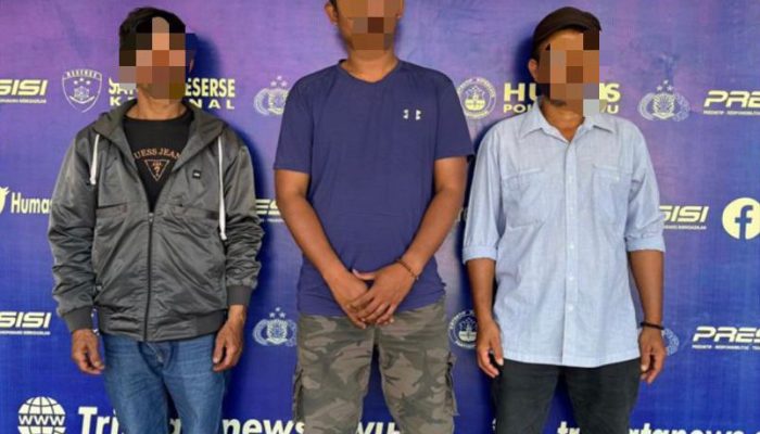 Meresahkan, Pasutri Pelaku Curanmor dan Tiga Orang Penadah Diringkus Tim Resmob Satresktim Polres Luwu