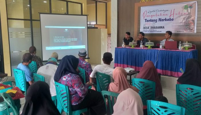KBO Sat Narkoba Polres Sidrap Beri Penyuluhan Narkoba di Anabanna