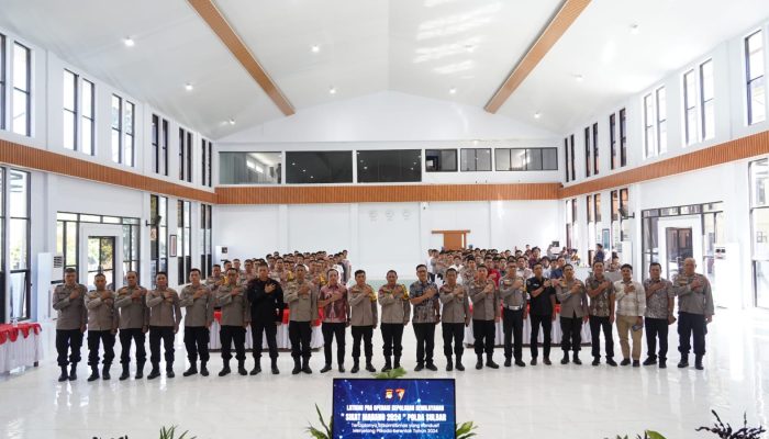 Wakapolda Sulbar Buka Kegiatan Latpra Ops Sikat Marano 2024